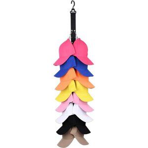 Closet Hanging Cap Organizer, 16 Baseball Cap Rack, Closet Hook Cap Holder Hat